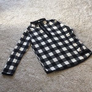 BUFFALO PLAID PULL OVER - NWOT SMALL